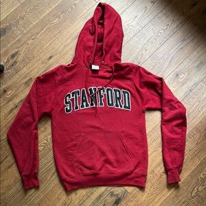 Stanford University Champion Red Hoodie